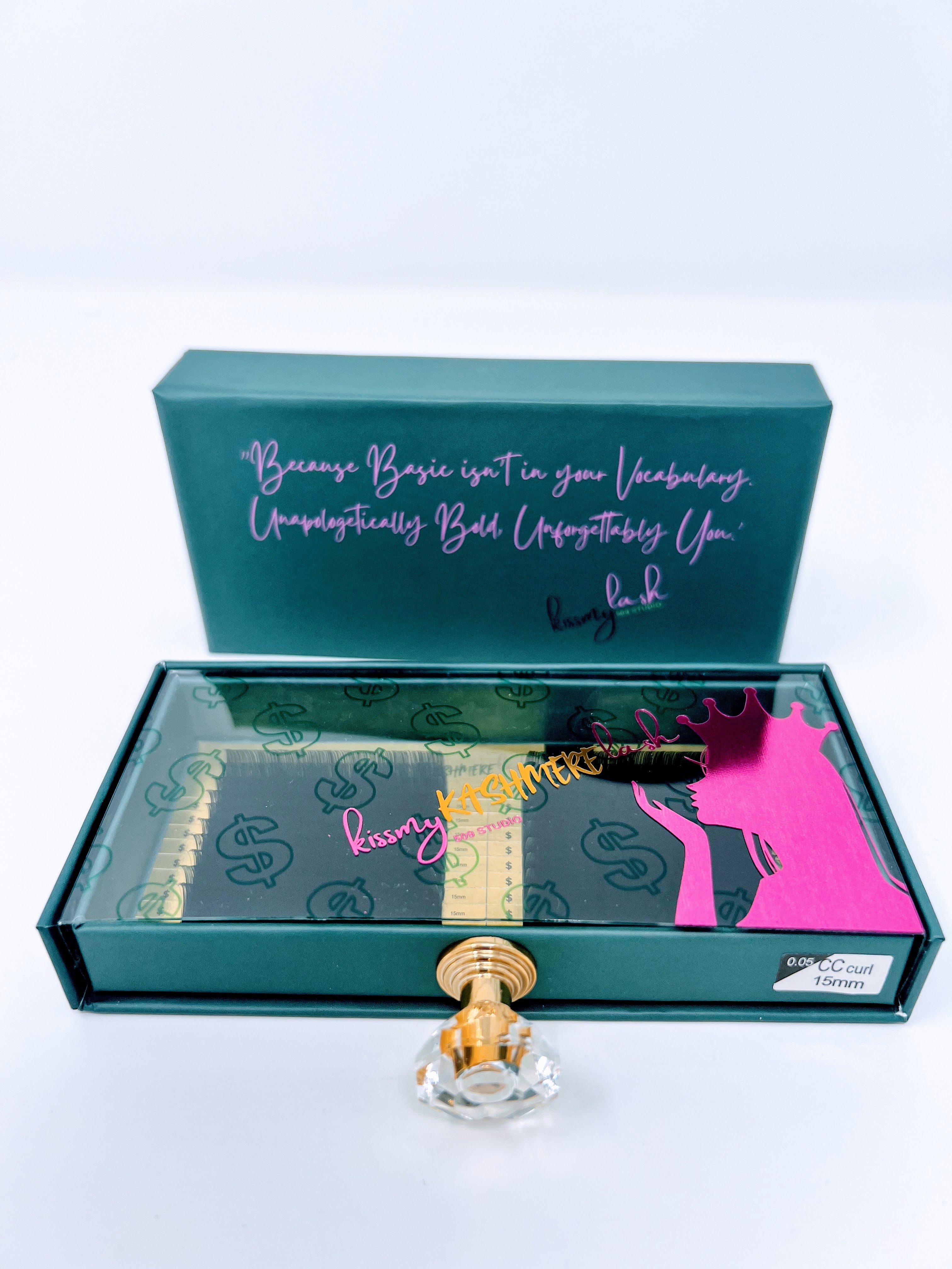 0.05 KISSMY KASHMERE LASH – Luxury Loose Base Lash Trays